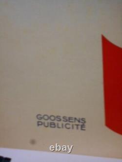 Authentique Affiche Ancienne