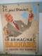 Authentique Affiche Ancienne Armagnac Barnabe