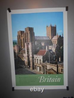 Authentique Affiche Ancienne Britain