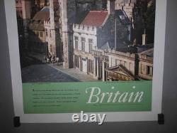 Authentique Affiche Ancienne Britain