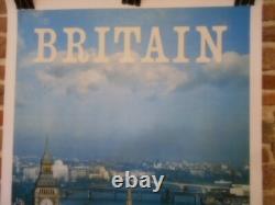 Authentique Affiche Ancienne Britain