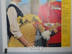 Authentique Affiche Ancienne Britain's Pageant Of Spring
