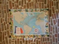 Authentique Affiche Ancienne Compagnie Generale Transatlantique