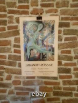 Authentique Affiche Ancienne De Galerie