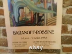 Authentique Affiche Ancienne De Galerie