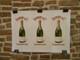 Authentique Affiche Ancienne Duminy Et Cie 3 Bouteille