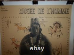 Authentique Affiche Ancienne Ethnographie