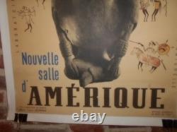 Authentique Affiche Ancienne Ethnographie