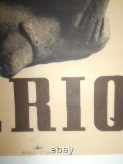 Authentique Affiche Ancienne Ethnographie