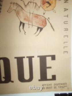 Authentique Affiche Ancienne Ethnographie