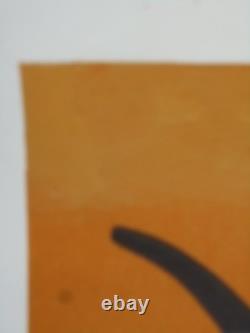 Authentique Affiche Ancienne Ethnographie De Madagascar