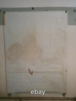 Authentique Affiche Ancienne Intexa Tricots De Qualite