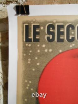 Authentique Affiche Ancienne Le Secours National
