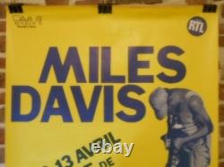 Authentique Affiche Ancienne Miles Davis