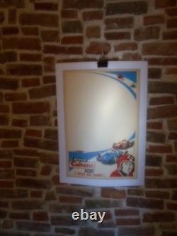 Authentique Affiche Ancienne Motor Cofran Oil