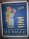 Authentique Affiche Ancienne Oenologie Productions Rene Medeville