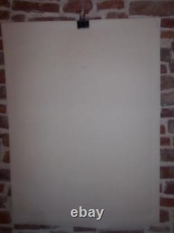 Authentique Affiche Ancienne Patinage Artistique A Cologne En 1973