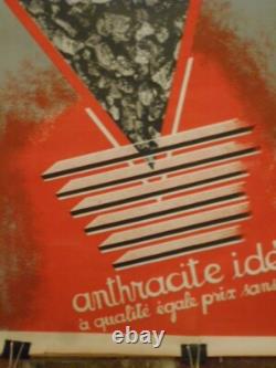 Authentique Affiche Ancienne Photomontage Kohlscheid