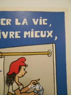 Authentique Affiche Ancienne Propagande Politique