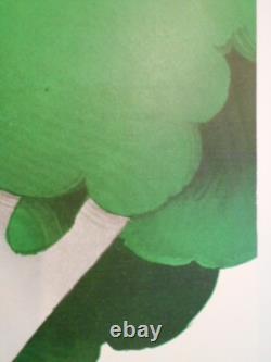 Authentique Affiche Ancienne Publicitaire Salon Maison Individuelle