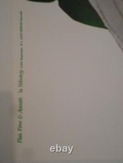 Authentique Affiche Ancienne Publicitaire Salon Maison Individuelle