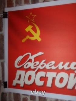 Authentique Affiche Ancienne Russie