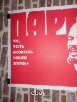 Authentique Affiche Ancienne Russie