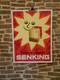 Authentique Affiche Ancienne Senking Poele A Mazout