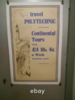 Authentique Affiche Ancienne Voyage A Venise