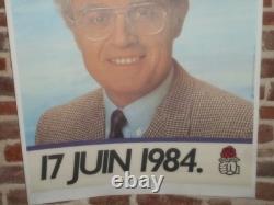 Authentique Affiche Politique Ancienne Lionel Jospin