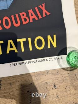 BISCOTINES UNION Affiche originale Litho 1905 CAPPIELLO 104x14