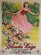 Blanche Neige Et Les 7 Nains (snow White & The 7 Dwarfs) Affiche Orig. Entoil