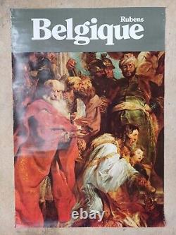 Belgique Lot de 18 affiches anciennes/original vintage posters 1950-1980's