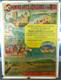 Belle Affiche Ancienne Entoilee Saison D'hiver 18921896 Biarritz Arcachon