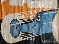 Belle Affiche Originale Du Grand Prix Automobile D' Albi Du 14 Juillet 1935