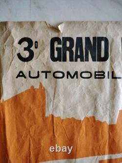 Belle Affiche Originale Du Grand Prix Automobile D' Albi Du 14 Juillet 1935
