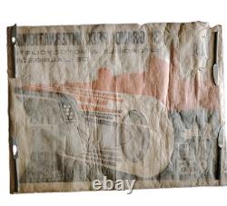 Belle Affiche Originale Du Grand Prix Automobile D' Albi Du 14 Juillet 1935