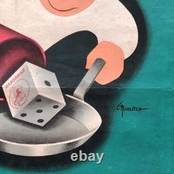 Belle Affiche Originale Lithographié Des Magasins CODEC De Nicolitch Margarine