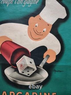 Belle Affiche Originale Lithographié Des Magasins CODEC De Nicolitch Margarine