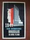 Belle Affiche Originale Ancienne Exposition Bruxelles 1949 Marfurt Heysel