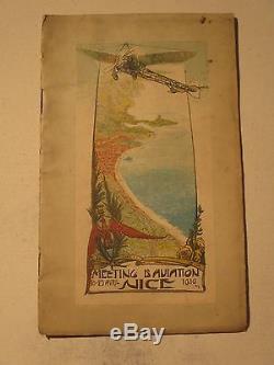 Brochure Meeting Aerien Nice 1910