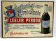 Carton Publicitaire Ancien Extrait D'absinthe- Legler Pernod
