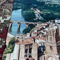 CATHÉDRALE D' ALBI TARN FRANCE AFFICHE ORIGINALE TOURISME CIRCA 1960 BE Rare