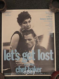 CHET BAKER LET' GET LOST BRUCE WEBER music poster US 1988