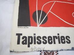 Ca491 Affiche Tapisseries De Le Corbusier 1960 Musee Des Arts Decoratifs 1975 80