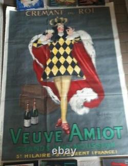 Cappiello Veuve Amiot affiche ancienne