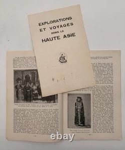 Carte Magnifique Croisière Jaune Citroën 1931 Asie Dossier Complet Super État