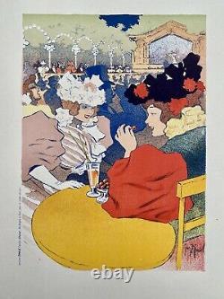 Chaix 1895 Affiche avant parution des Maîtres de l'Affiche /J. Cheret G. Meunier