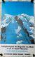 Chamonix Mont Blanc Telepheriques Aiguille Du Midi Vallee Blanche Affiche 1975