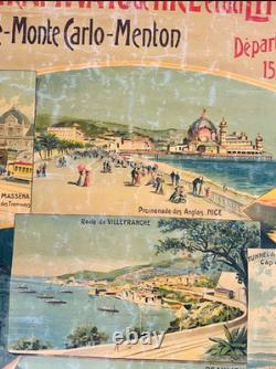 Cie des Tramways de Nice et du Littoral Nice Monte-Carlo Menton. Départs t